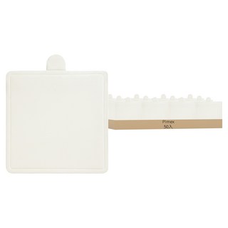 Pimex 蛋糕紙托-本色方形(50入) 75x75mm, 1入