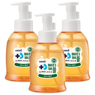 메디버블 핸드워시 그린애플향, 500ml, 3개