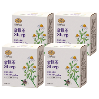 Magnet 曼寧 舒眠茶 日本專利GABA 無咖啡因 草本舒緩, 10包, 2g, 4盒