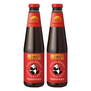 李錦記 熊貓牌鮮味蠔油, 傳統熬煮蠔香, 自然純正配方, 多用途調味, 510g, 2瓶