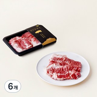 제주 흑돼지 미박칼집목심 (구이용) 500g, 6개