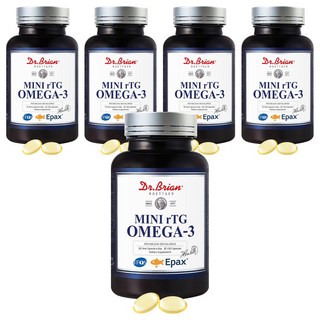 Dr.Brian ROETTGER rTG Omega-3迷你魚油, 130顆, 5罐