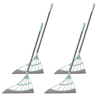 小麥購物 魔術刮水掃把 C126 藍綠色 水藍色 135g, 顏色隨機, 4支