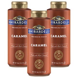 GHIRARDELLI 鷹牌 焦糖風味特級醬汁, 454g, 3個