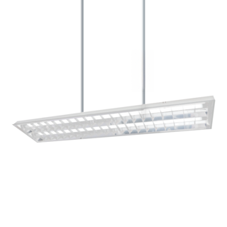 LED 4尺2管教室懸吊燈空台 T8, 1個