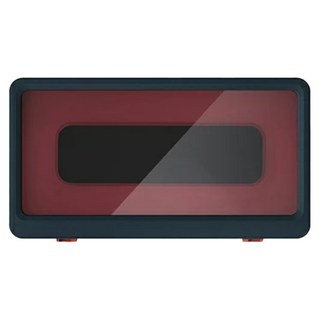 免鑽孔浴室防水手機盒，深海藍，6.8吋以下適用，ABS+PET材質, 1個