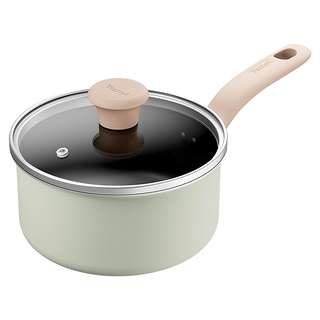 Tefal 特福 抹茶時光系列 不沾單柄湯鍋加蓋, 18cm, G1792395, 1個