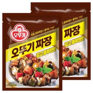 오뚜기 짜장 깊고 풍부한맛 과립형, 1kg, 2개
