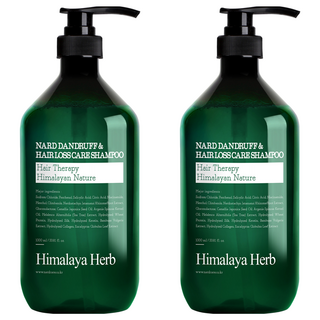 NARD BOUQUET GARNI 頭皮屑護理脫髮洗髮水 喜馬拉雅草本成分, 1L, 2瓶
