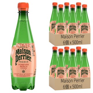 Maison Perrier 水蜜桃風味氣泡水, 500ml, 12個