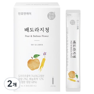 하루활력 배도라지청, 300ml, 2개