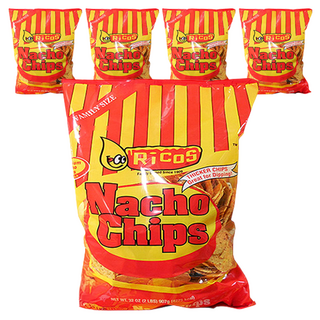 Ricos 圓形玉米片, 907g, 5個