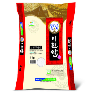 모가농협 2025년 햅쌀 씻어나온 임금님표 이천쌀, 4kg, 1개, 특등급