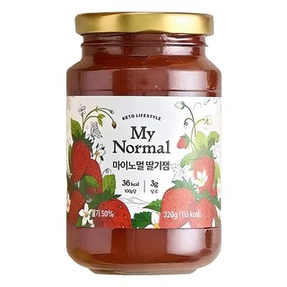 마이노멀 딸기잼, 320g, 1개