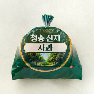 곰곰 GAP 청송사과, 1kg(소과, 4~6입), 1봉