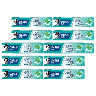 DARLIE 好來 白綠雙星牙膏, 淨白清新, 140g, 12條