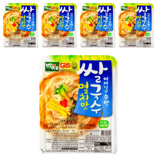 Baekje 百濟 米麵線 海鮮味 92g, 5盒