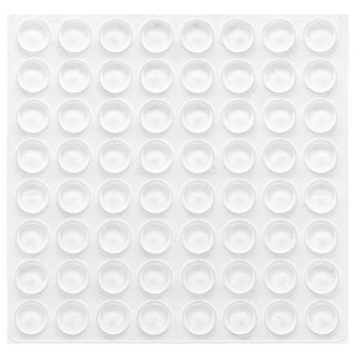 코멧 홈 공용 소음방지 충격완화 투명 범퍼 스티커 64p, 1개
