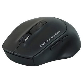 DTAudio 無線滑鼠 低噪 DPI切換, DTA-X150, 黑色