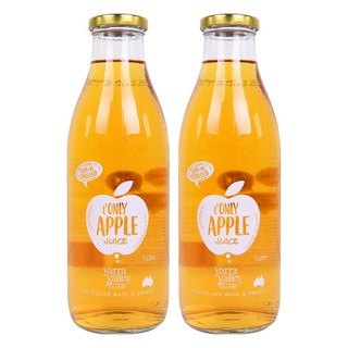 YarraValley 鮮榨蘋果汁, 2個, 1L