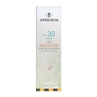 APISERUM 愛比森 淨透無暇隔離粉底乳 SPF30 UV 防曬, 單色, 1條