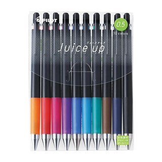 PILOT 百樂 果汁筆 juice 10色 0.5mm, 多色, 1組
