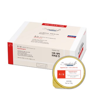 시그니처바이 반려견용 에이에이 하이포알러제닉 처방식 사료 캔, 식욕회복(저알러지), 540g, 1개