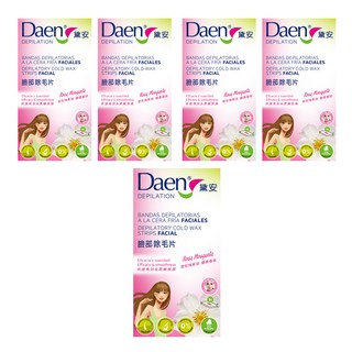Daen 黛安 玫瑰果油臉部除毛片, 5盒