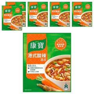 Knorr 康寶 自然原味 港式酸辣濃湯, 46.6g, 12包