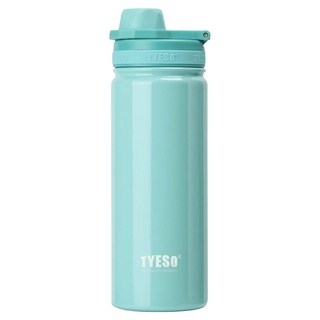 TYESO 泰碩 馬卡龍不鏽鋼雙層運動保溫杯水壺 鋼琴烤漆款, 750ml, 1個, 綠松石