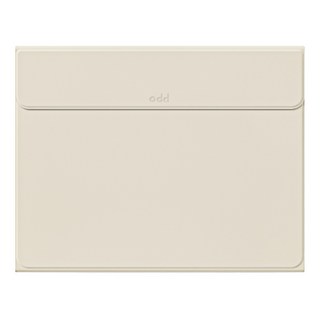 Awesome Design odd iPad 書本式保護殼, 葛羅夫象牙白, 1個