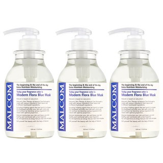 Malcolm Modern Flora Bloomersk 沐浴露, 520ml, 3瓶