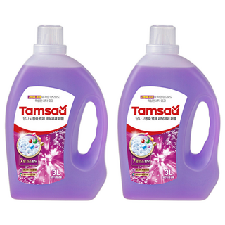 Tamsaa 高濃縮洗衣精 3L 7種酵素, 2瓶