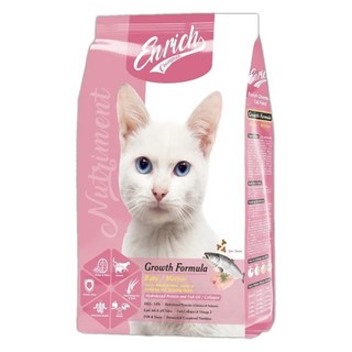 Enrich Champion EC貓糧 幼母貓 成長配方 乾飼料, 雞肉 + 鮭魚, 8kg, 1袋