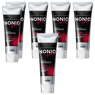 LION 獅王 NONIO 終結口氣牙膏 酷樂薄荷 日本產, 130g, 6條