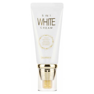 DEOPROCE 迪普詩 五效合一透白撫紋素顏霜 50g 提亮膚色兼保養, 1瓶