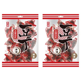 良澔 大溪名產豆丁 Q彈口感 郊遊糧食 三角小包裝, 220g, 2袋