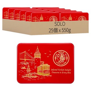 SOLO VINTAGE 土耳其綜合風味軟糖, 550g, 25個