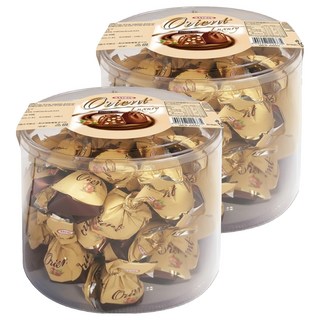 tayas 東方 Orient Luxury 單扭榛果味可可製品, 1kg, 2罐
