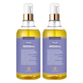 AROHATRiZ 身體香氛保濕精油 薰衣草迷迭香, 500ml, 2瓶