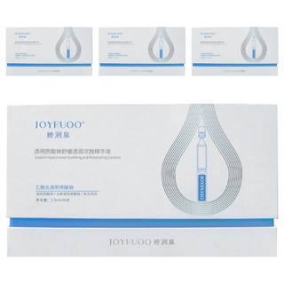 JOYRUQO 嬌潤泉 透明質酸鈉舒緩透潤次拋精華液 30支, 45ml, 4盒