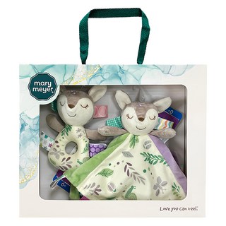 Mary Meyer 蜜兒 小鹿芙蘿拉經典禮盒，超萌造型，安全柔軟布料, 小鹿 米色, 1盒