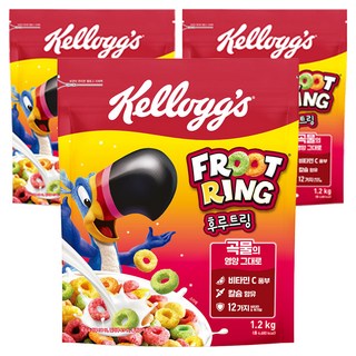 후루트링 시리얼, 1.2kg, 3개