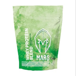 MARS 戰神 混合式乳清蛋白, 抹茶奶綠口味, 1kg, 1包