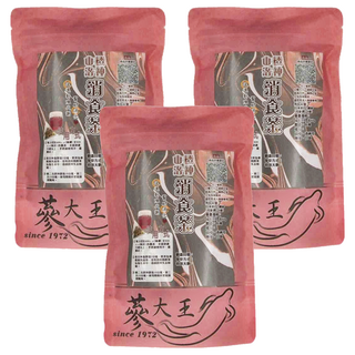 蔘大王 山楂洛神消食茶包, 6g, 10包, 3袋