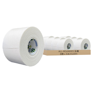 ALL-ROUNDED 全展 運動白貼 不含乳膠, 8捲
