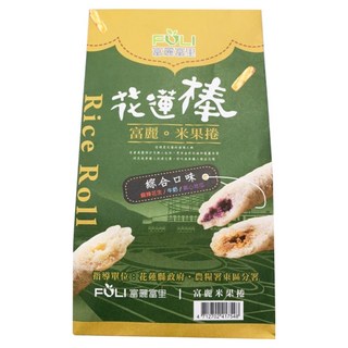 富里鄉農會 米果捲 (綜合口味), 120g, 1袋