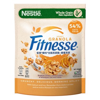 Nestle 雀巢 纖怡全穀脆 蜂蜜燕麥，高纖全穀，香甜酥脆，早餐優選, 300g, 1包