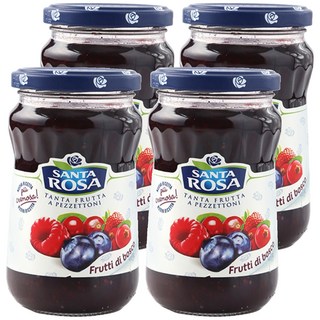 VALSOIA Santa Rosa綜合莓果果醬, 350g, 4罐