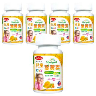 good Life 得意人生 兒童葉黃素嚼錠, 60顆, 5罐